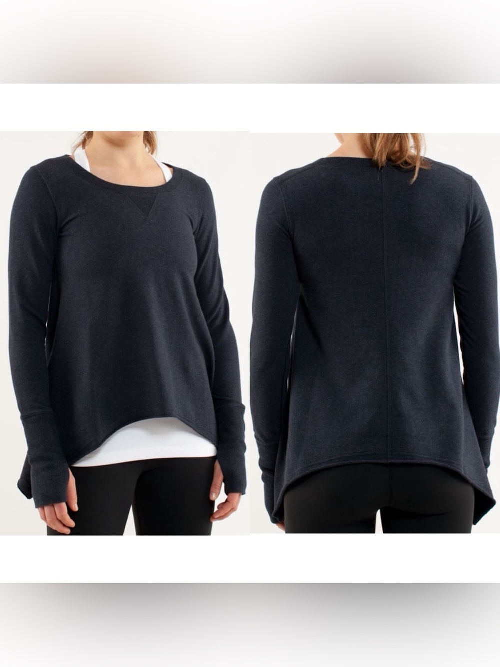 Lululemon Tea Lounge Pullover Navy Women’s -Small